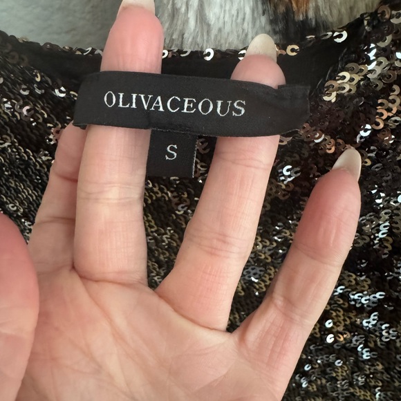 Leopard Print Sequin dress - Picture 4 of 7